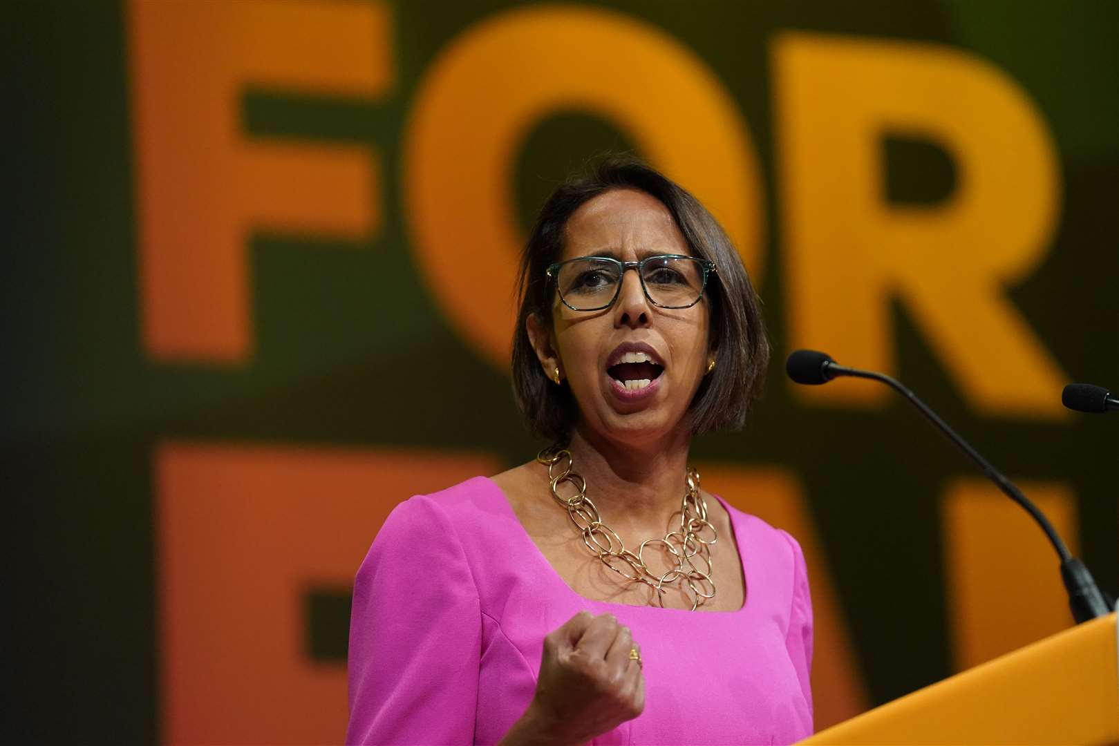 Lib Dem Munira Wilson described a system ‘in crisis and on the brink’ (Stefan Rousseau/PA)