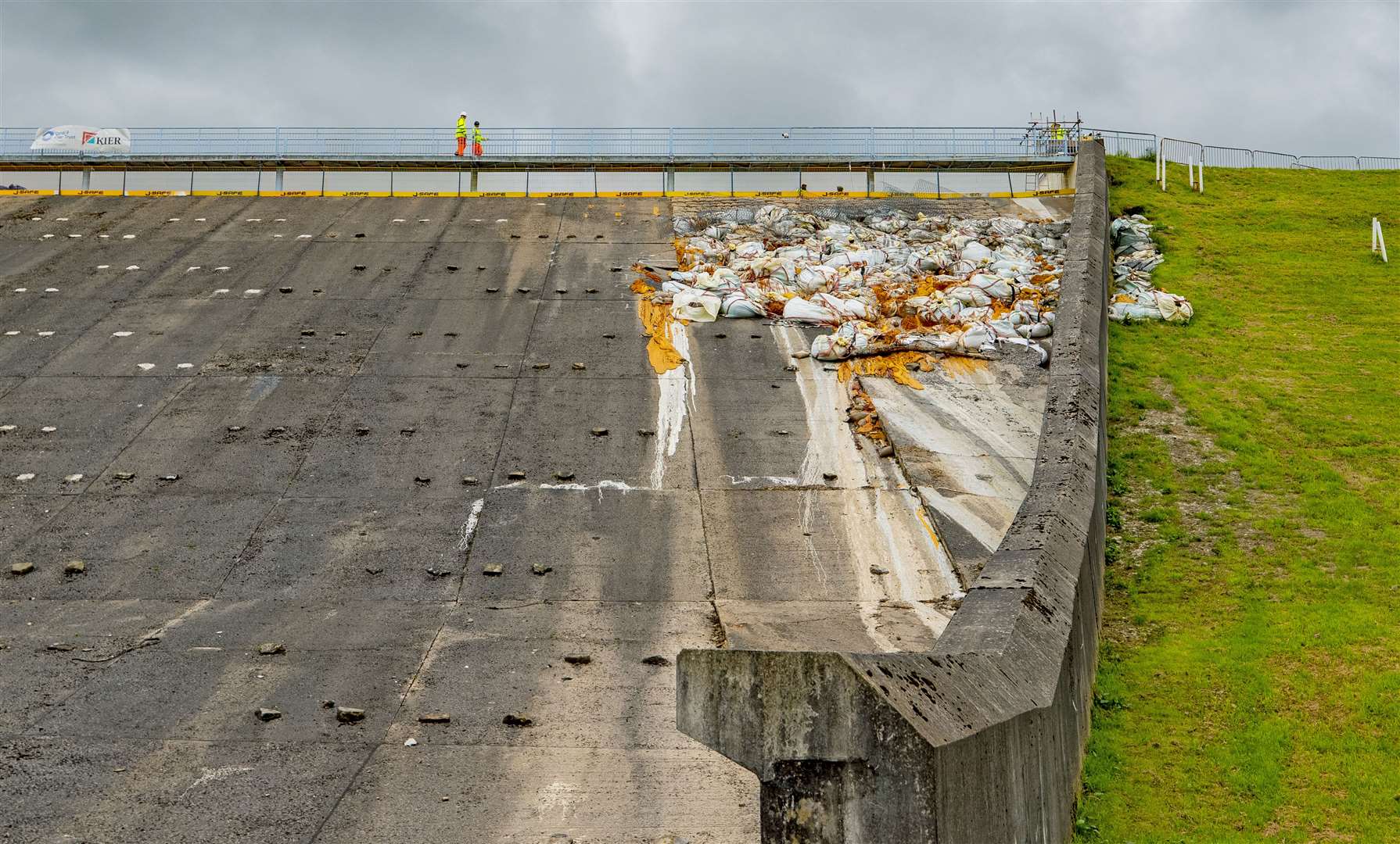 Toddbrook Reservoir was damaged in heavy rainfall (Peter Byrne/PA)