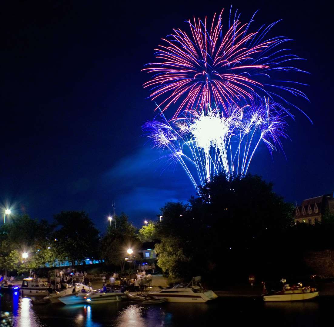 Maidstone River Festival firework finale Picture: Chris Brunt