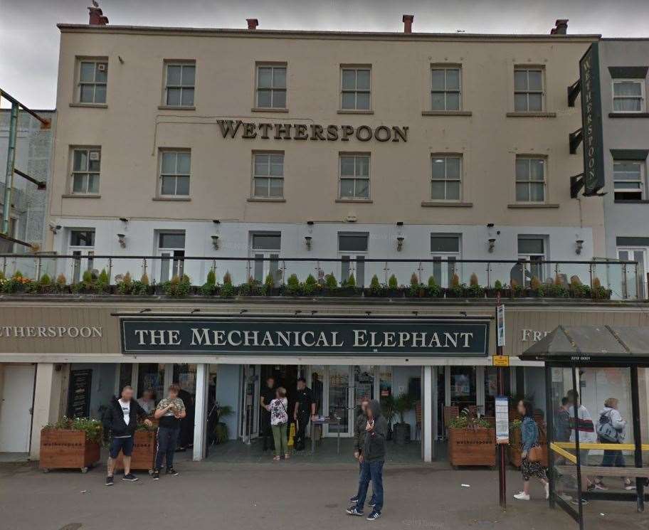 The Mechanical Elephant in Margate (Picture: Google Maps)