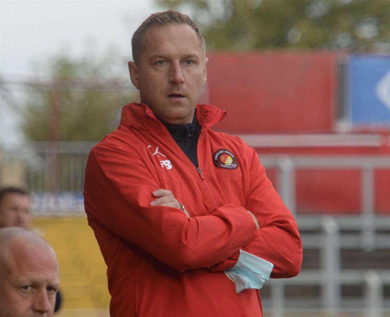 Ebbsfleet manager Dennis Kutrieb. Picture: Chris Davey