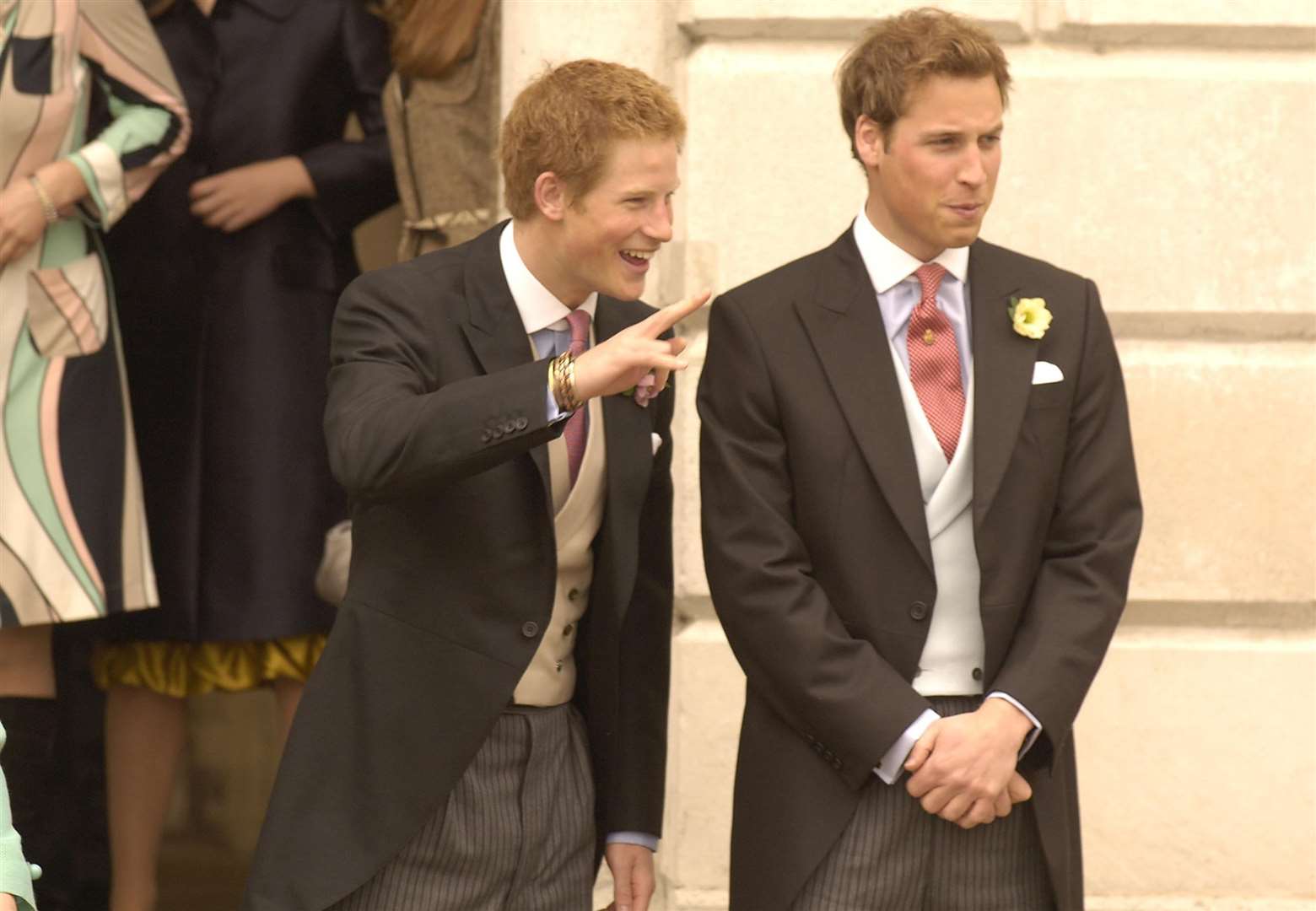 Princes Harry and William in 2005 (Phil Wilkinson/PA)