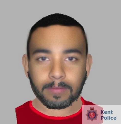 E-fit issued following assault in Ashford by Kent Police