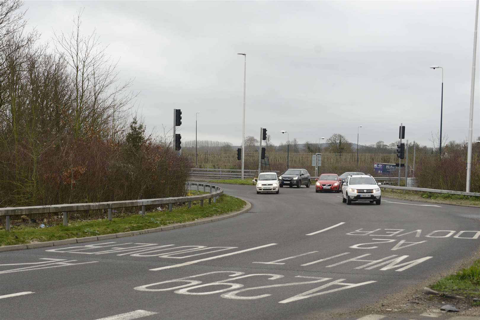 A road closure will be in place from Brenley Corner, near Faversham. Picture: Paul Amos