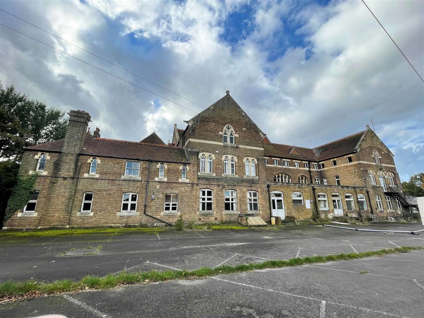 The orginal building of Borden Grammar School, in College Road, Sittingbourne, was sold for £1.65m. Picture: Deep South Media (53882054)