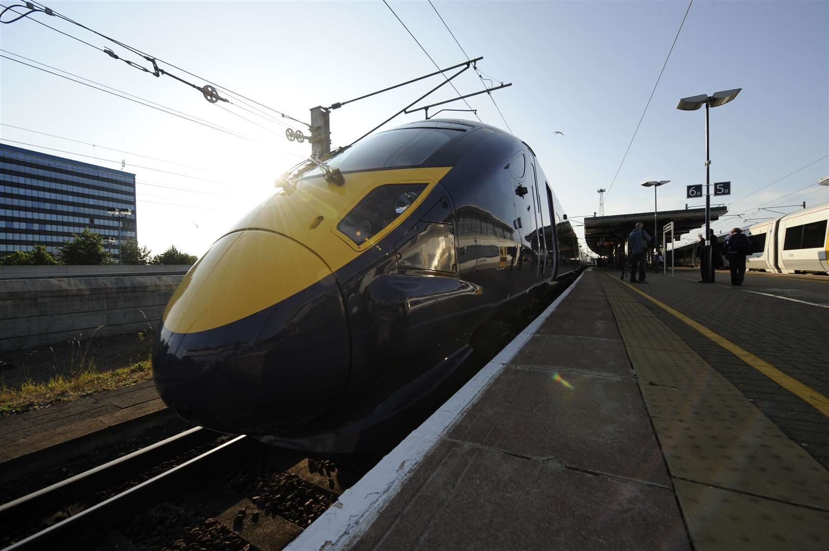 A Javelin high speed train