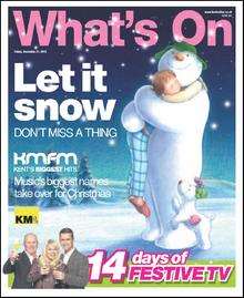 The Snowman and the Snowdog star on this week's What's On cover