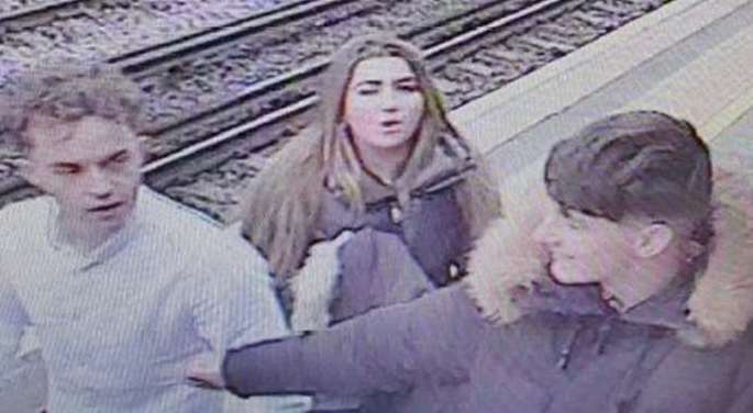 This image was released by British Transport Police at the time of the attack. Picture: BTP