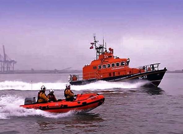 Sheerness lifeboats in action. Stock picture: RNLI