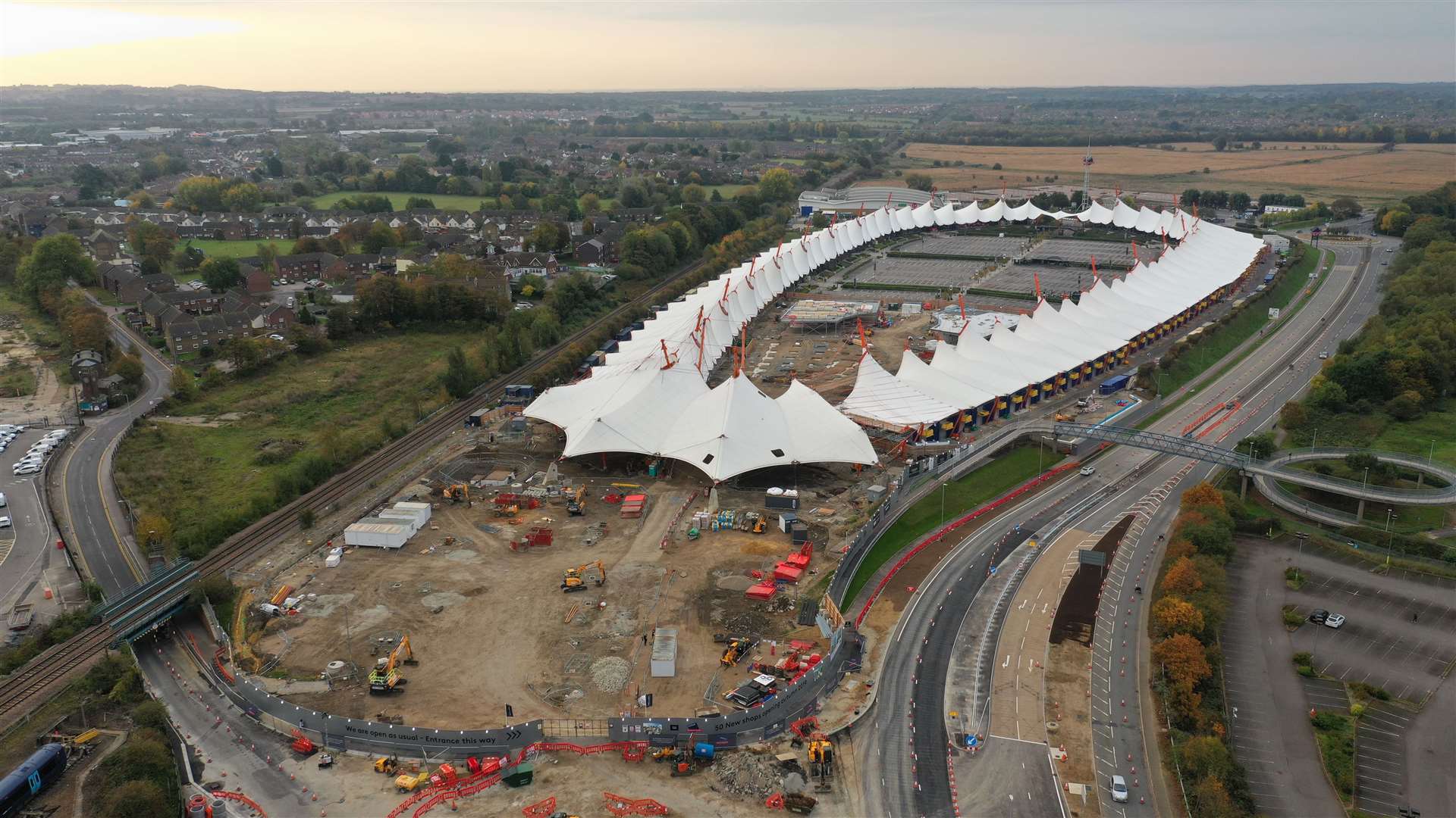 The early stages of construction. Picture: Vantage Photography / info@vantage-photography.co.uk