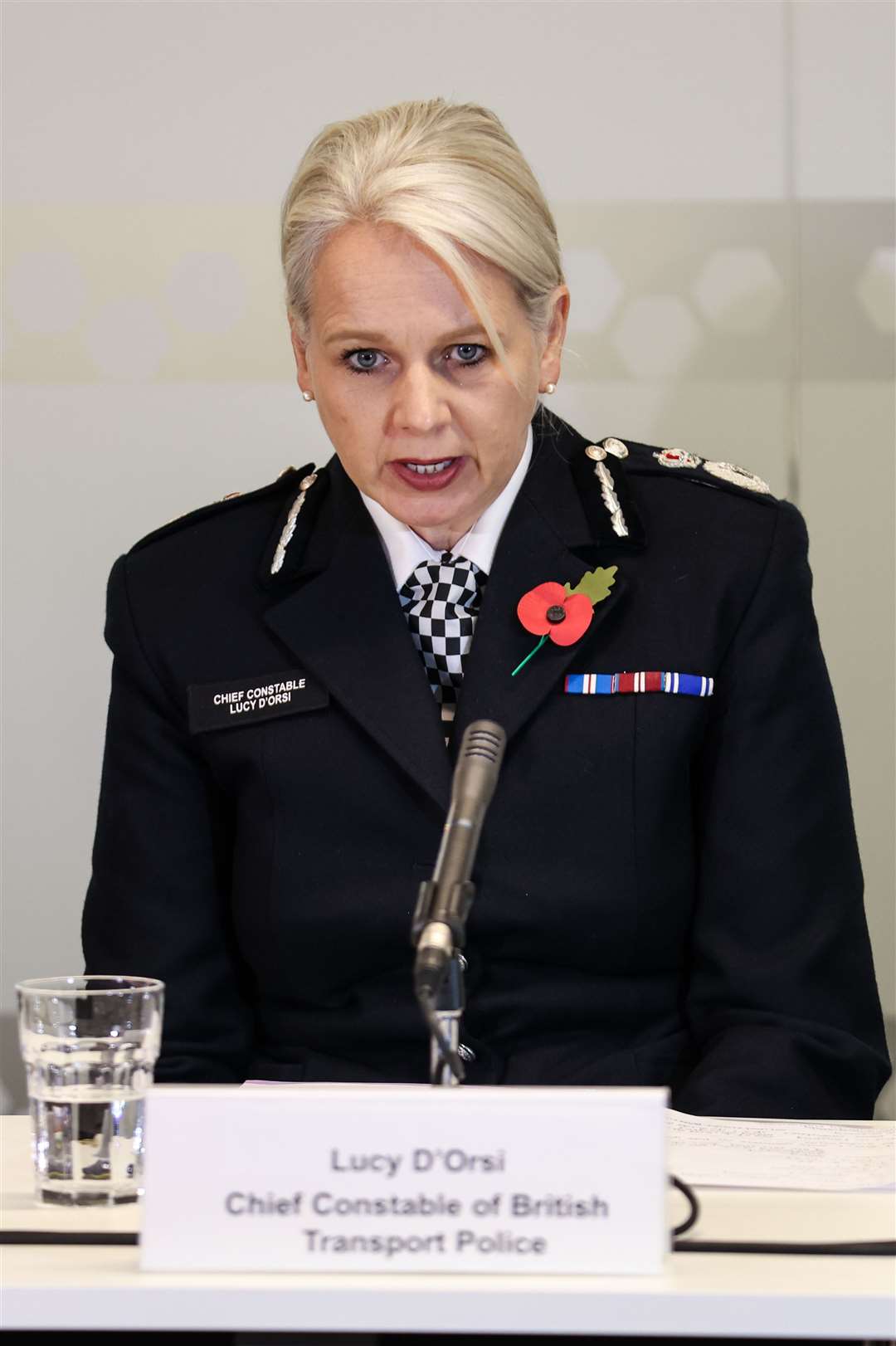 BTP Chief Constable Lucy D’Orsi (James Speakman/PA)