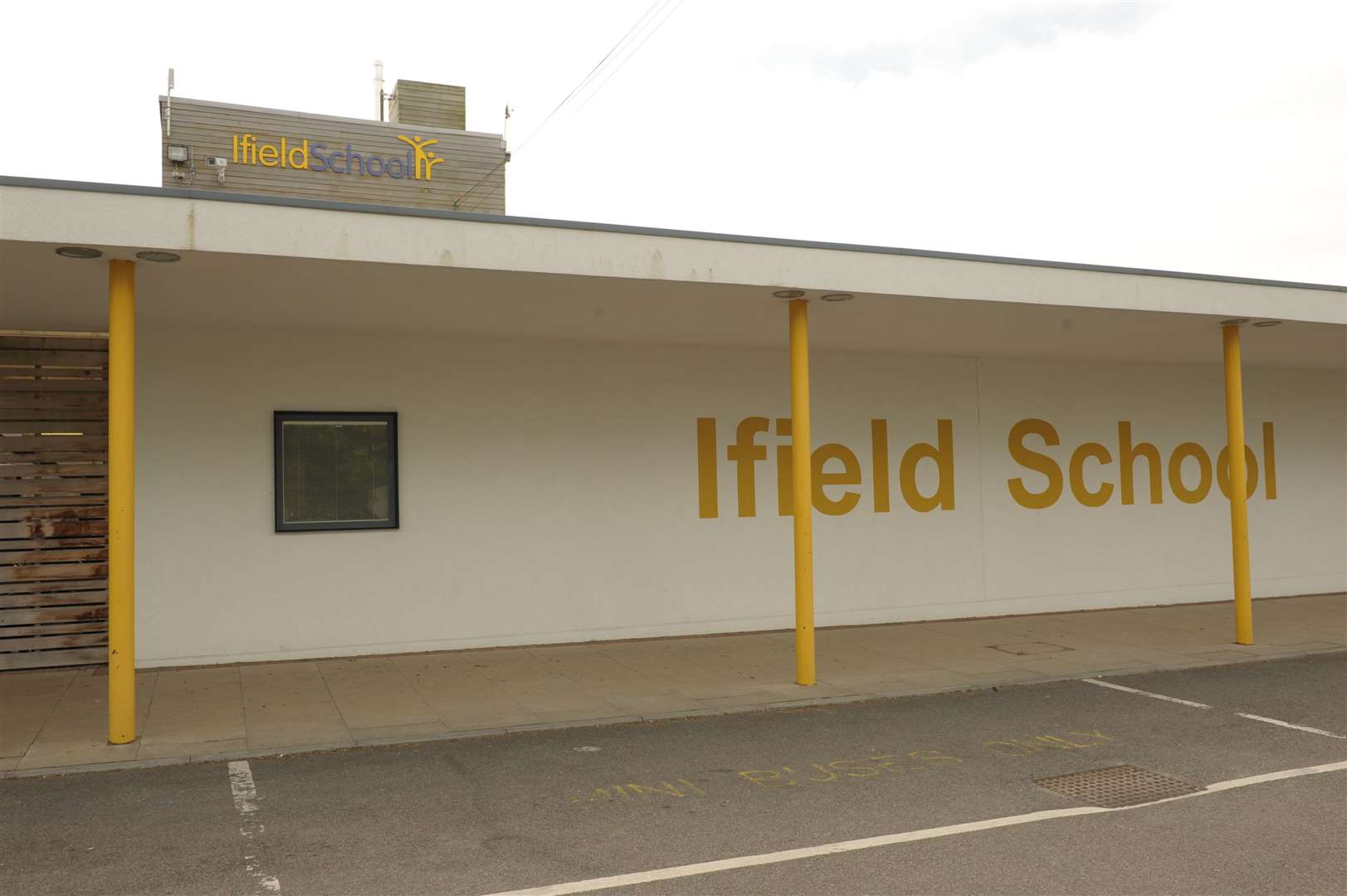 Ifield School caters for nearly 250 pupils but had been open only for a proportion of that number