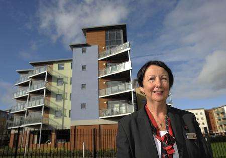 Ann Gillespie at Kier Homes' Blue Quarter development.