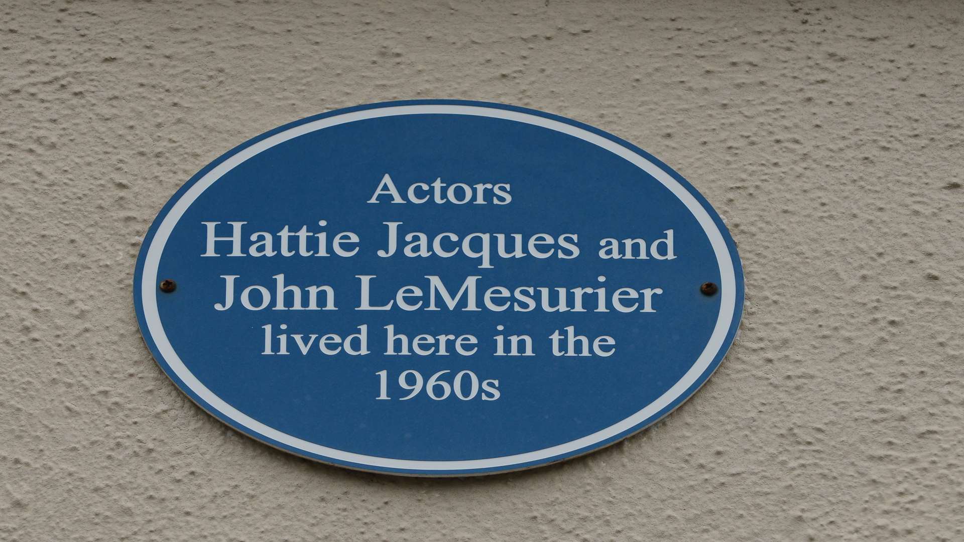 Hattie Jacques and John Le Mesurier, Albony Lodge, Trinity Square