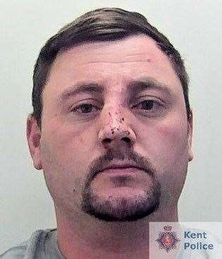 Ram raider James Collins was jailed last month. Picture: Kent Police