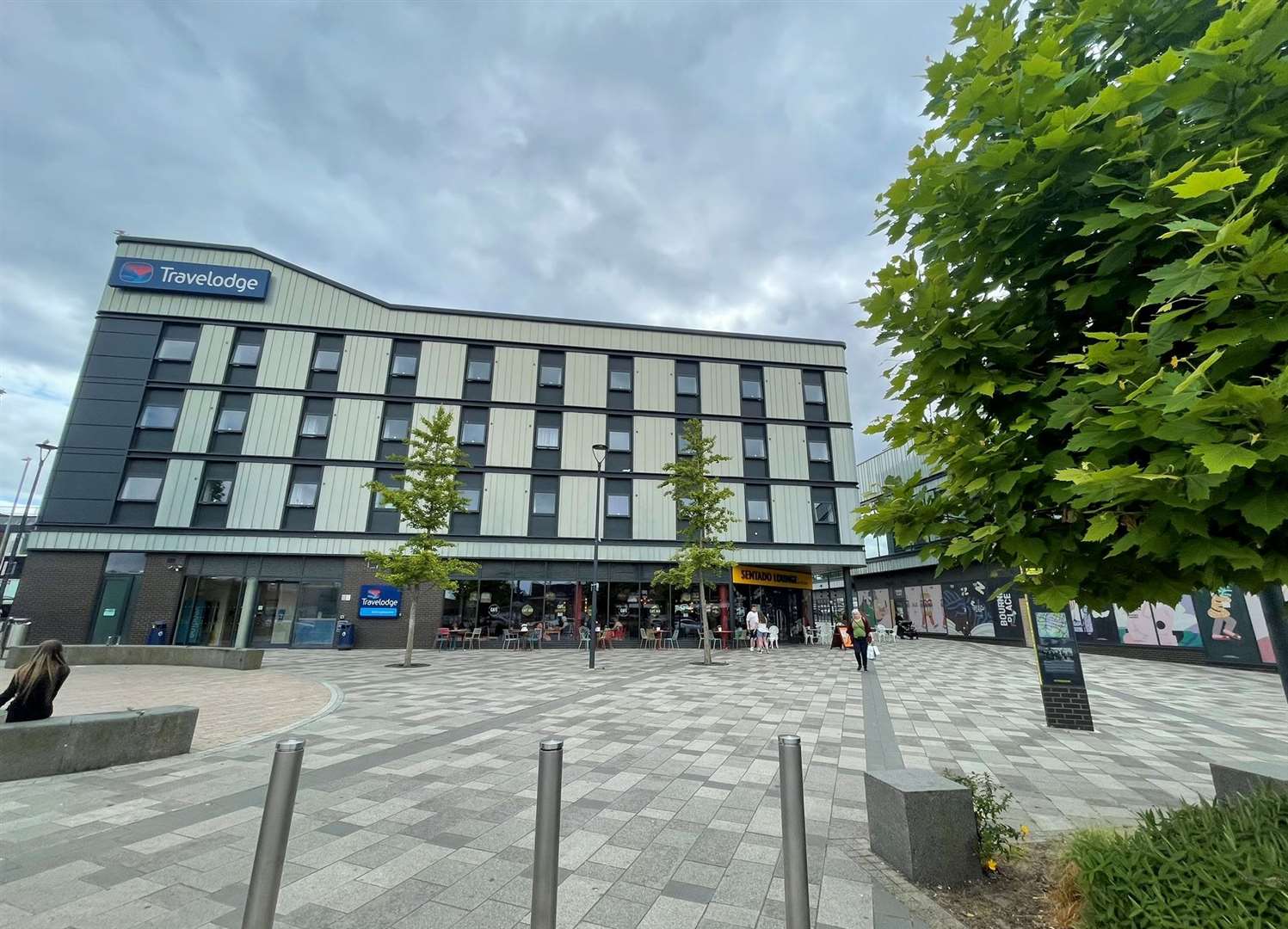 The view of Bourne Place from Sittingbourne train station. Picture: Joe Crossley