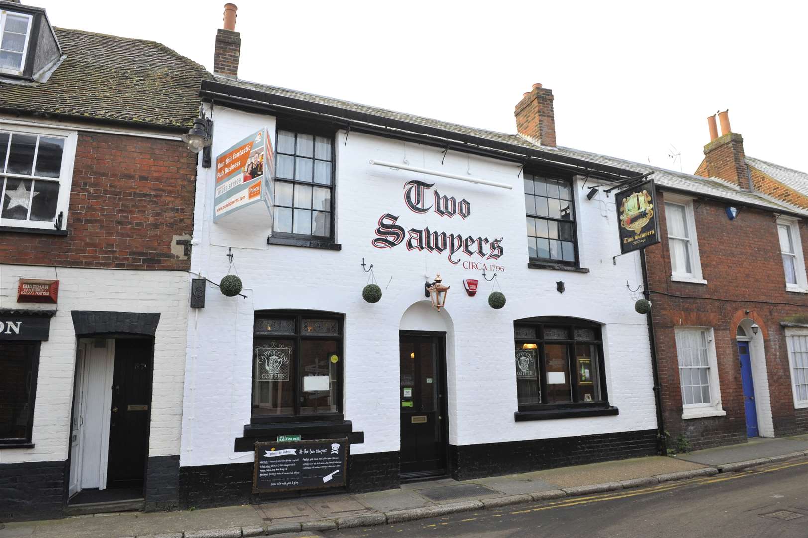 Tony and Bob were regulars at Canterbury pub the Two Sawyers before the pandemic