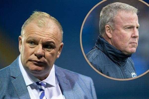 Steve Evans the Gillingham manager looking forward to another battle with Kenny Jackett (42763404)