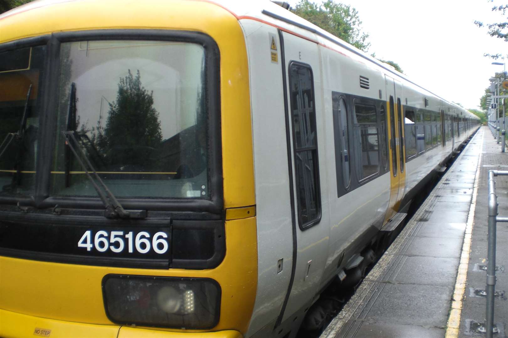 Trains are delayed between Sheerness and Sittingboure. Stock image