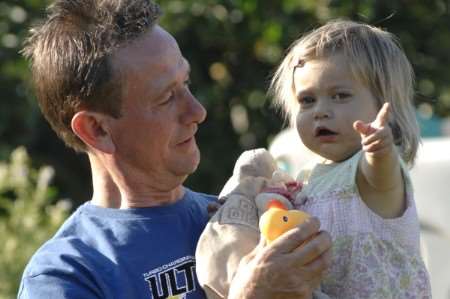 James and Lilly Beckett. Picture: Matt Reading