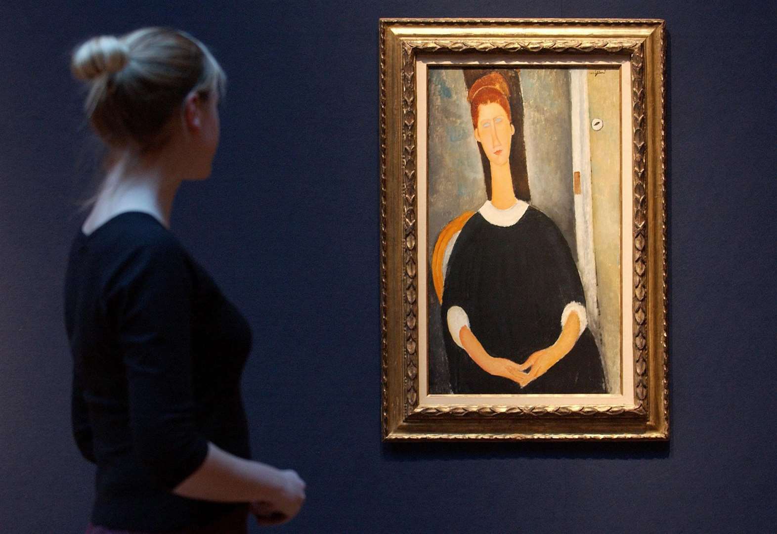 Portrait de Jeanne Hebuterne by Amedeo Modigliani, 1919 (Fiona Hanson/PA)