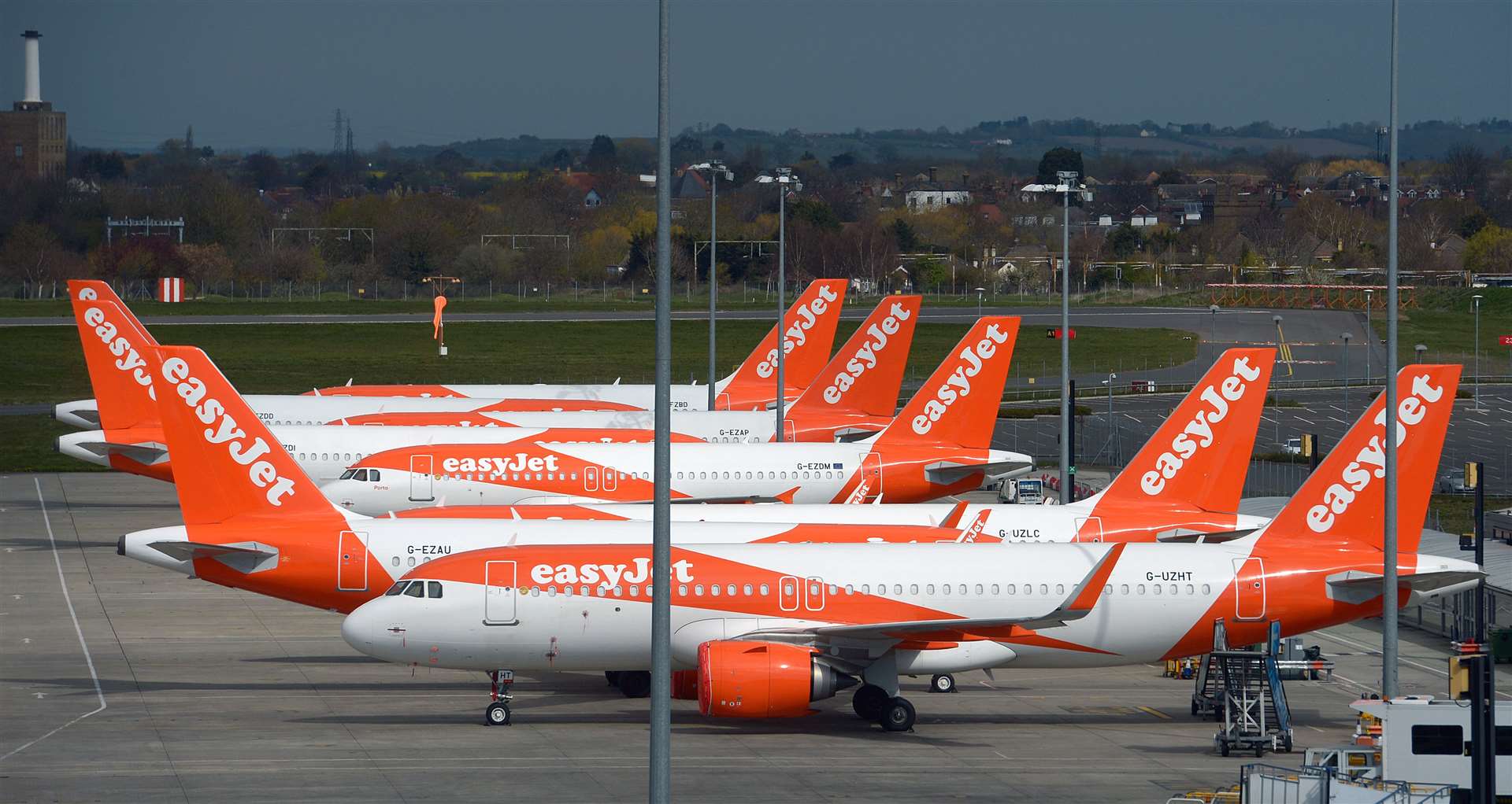 Easyjet planes at Southend Airport (Nick Ansell/PA)