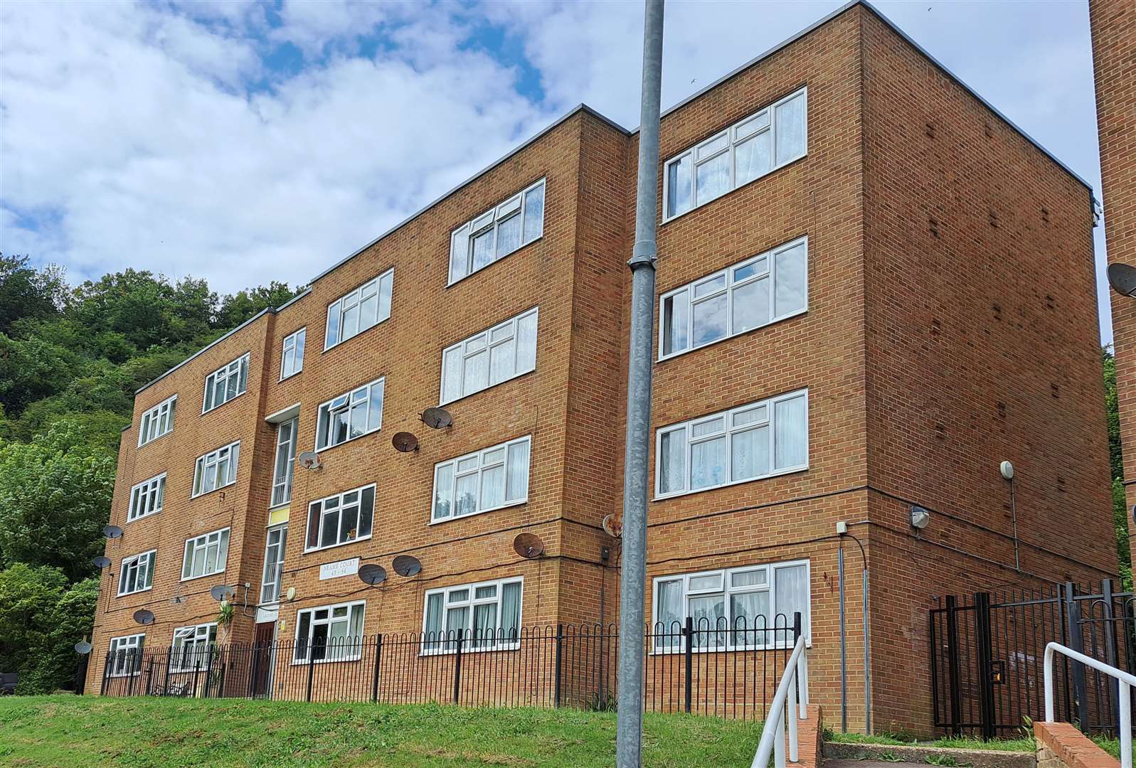 Neame Court in Hollands Avenue, Folkestone