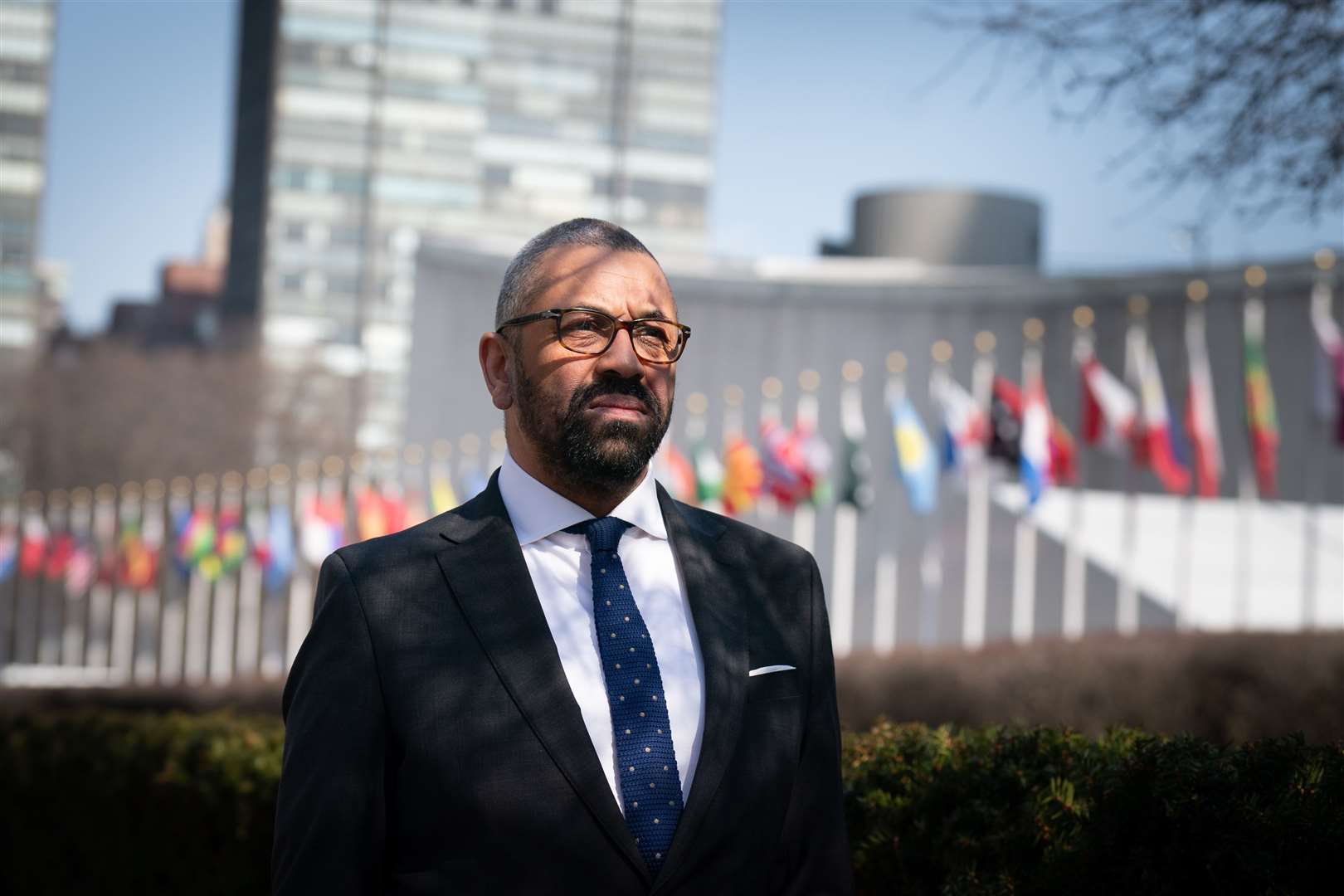 Home Secretary James Cleverly has questioned what the regular pro-Palestine protests are ‘hoping to achieve’ (Stefan Rousseau/PA)