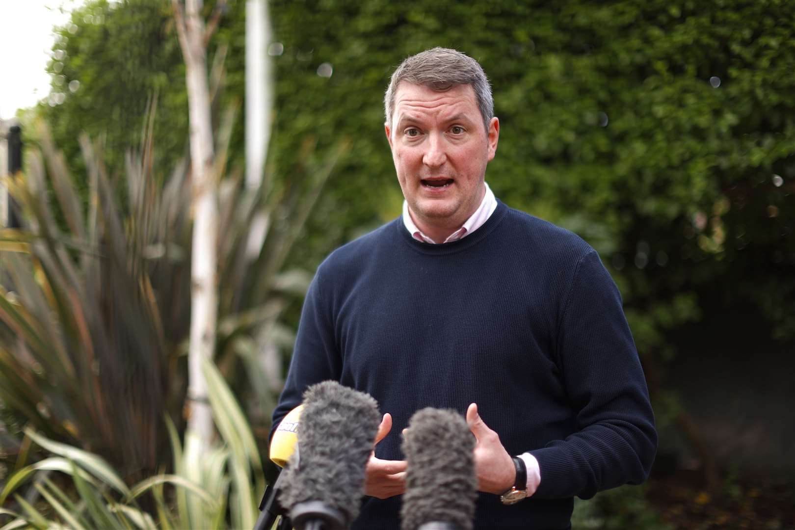 Sinn Fein MP for North Belfast John Finucane is due to take part in the event in Co Leitrim later this month (Liam McBurney/PA)