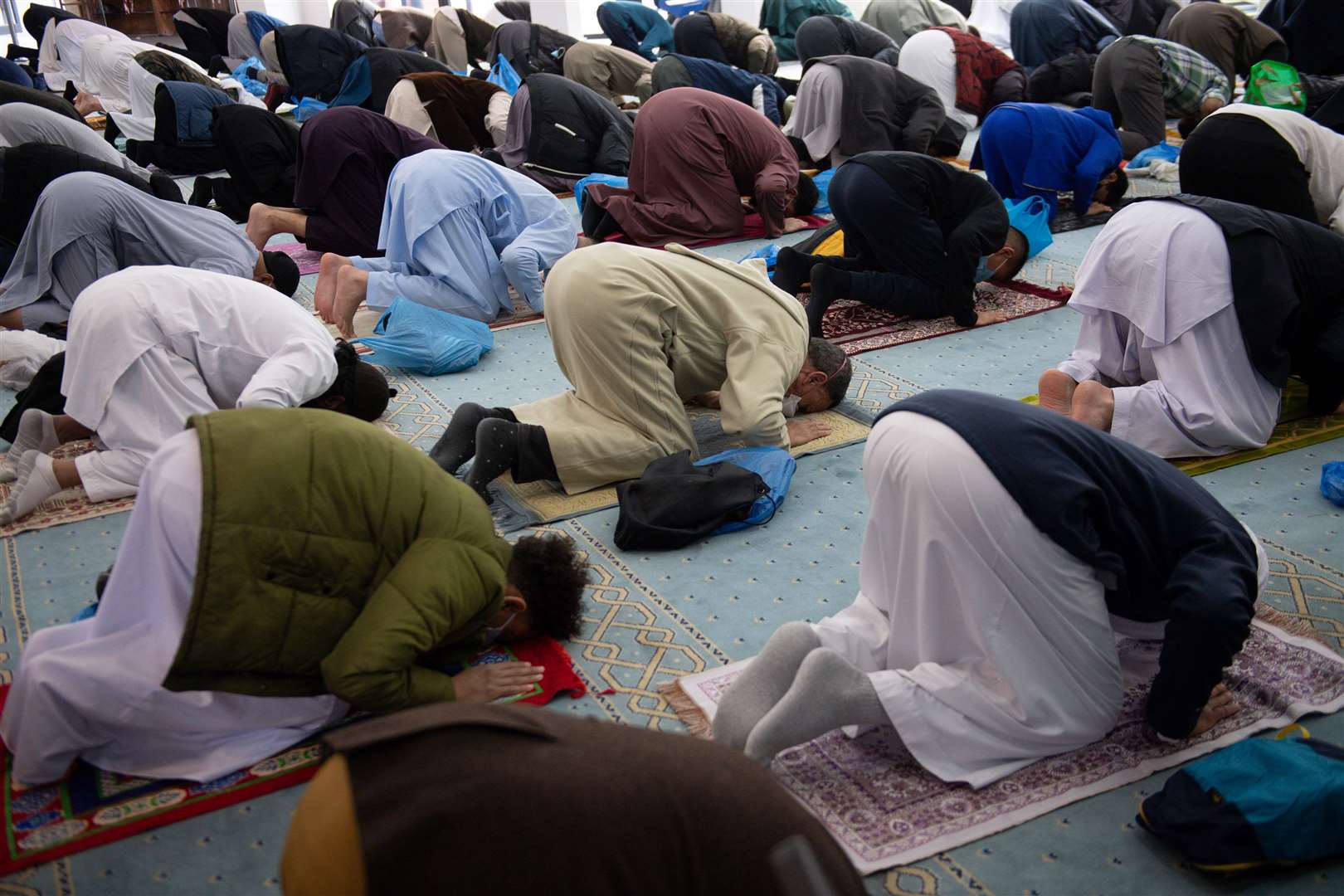 There are fears Eid could be a ‘super-spreader’ event (Jacob King/PA)