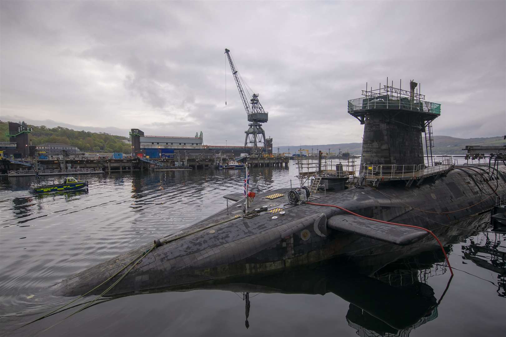 The SNP is opposed to keeping nuclear weapons in Scotland (James Glossop/The Times/PA)