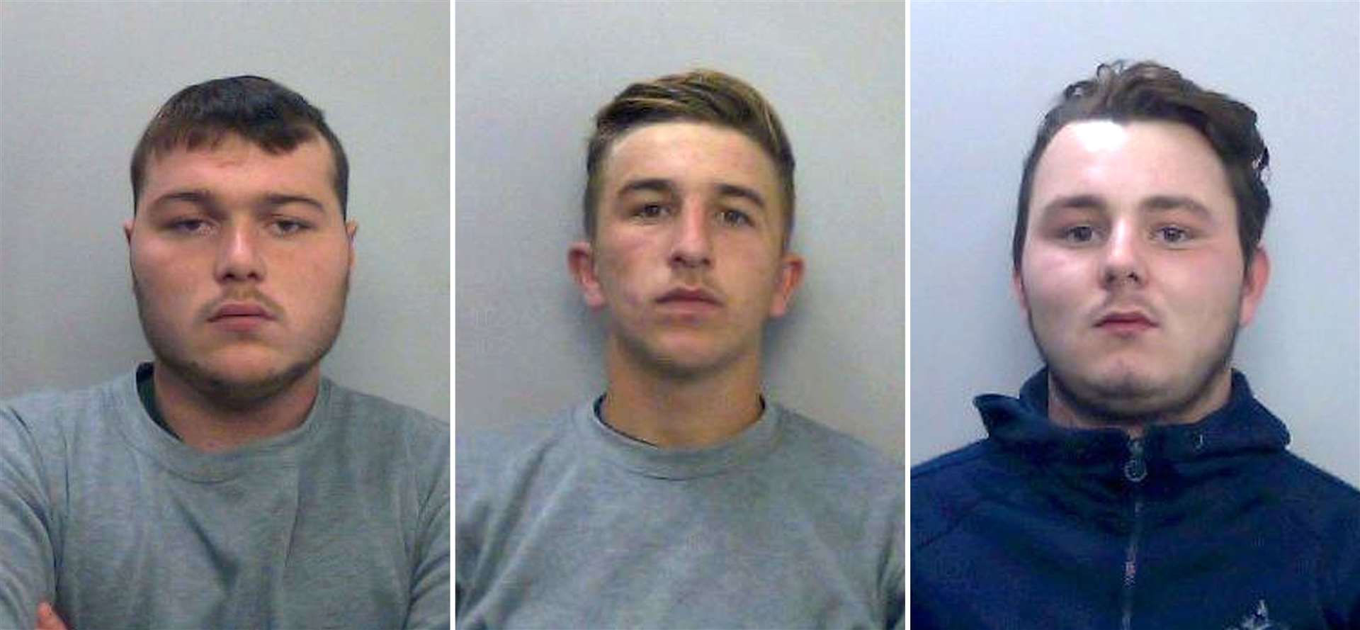 (L to R) Henry Long, Jessie Cole and Albert Bowers (Thames Valley Police/PA)