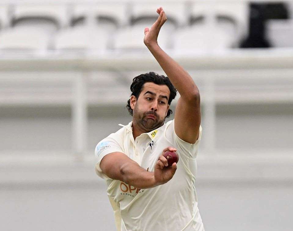 Australian bowler Wes Agar – is set to rejoin Kent next season. Picture: Keith Gillard