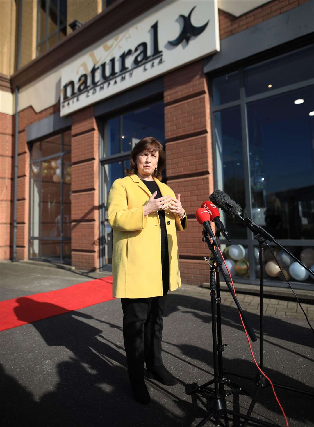 Diane Dodds said it was important to get the economy reopened (Peter Morrison/PA)