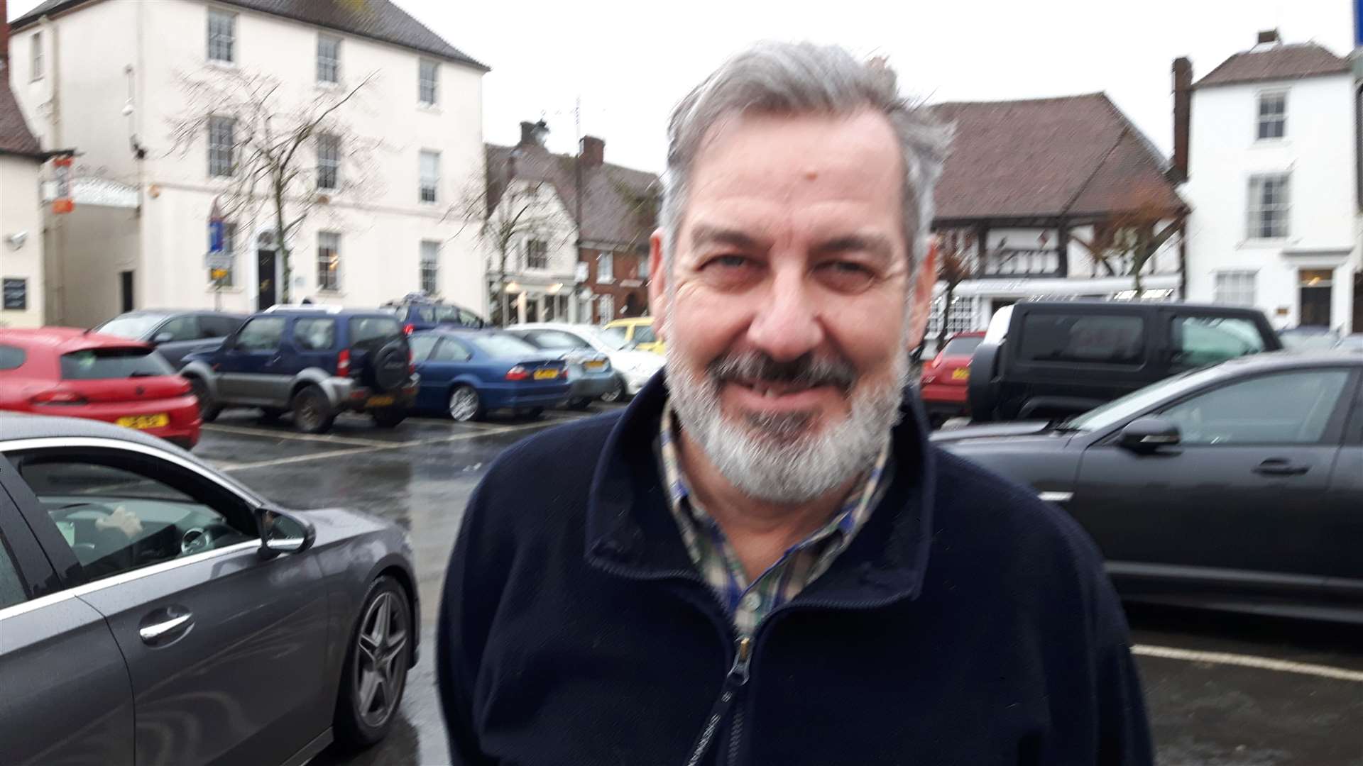 Lenham parish councillor John Britt