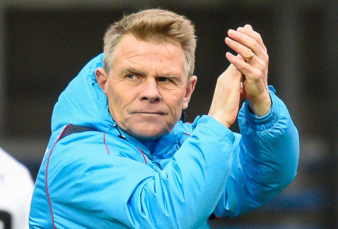 Dover manager Andy Hessenthaler Picture: Alan Langley