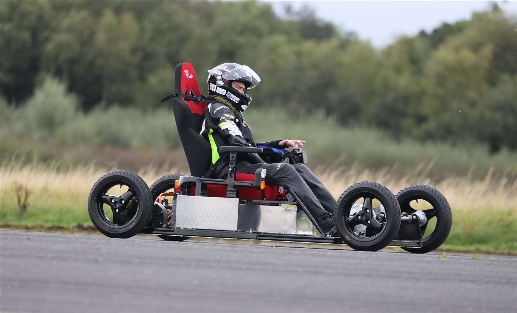 Jason Liversidge set a new UK time trial record of 59.064 (Kevin Greene/PA)