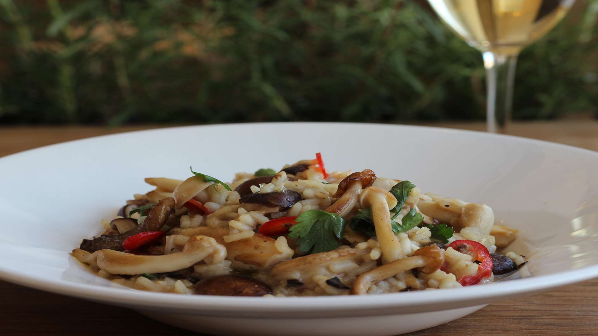 Antonio Carluccio's mushroom risotto