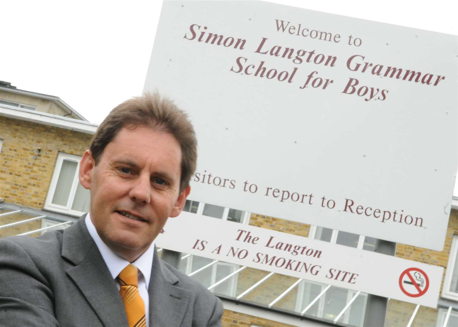 Ken Moffat, the head teacher at Simon Langton Grammar School for Boys