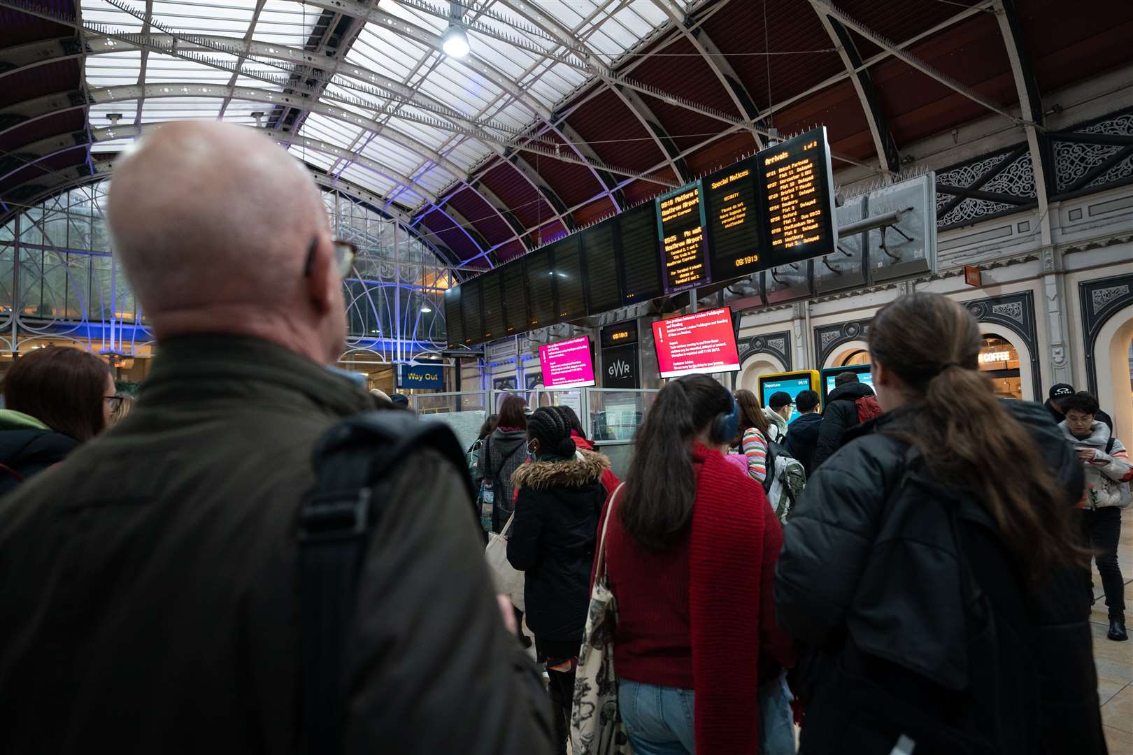 The incident in the Slough area on Thursday morning caused delays (James Manning/PA)