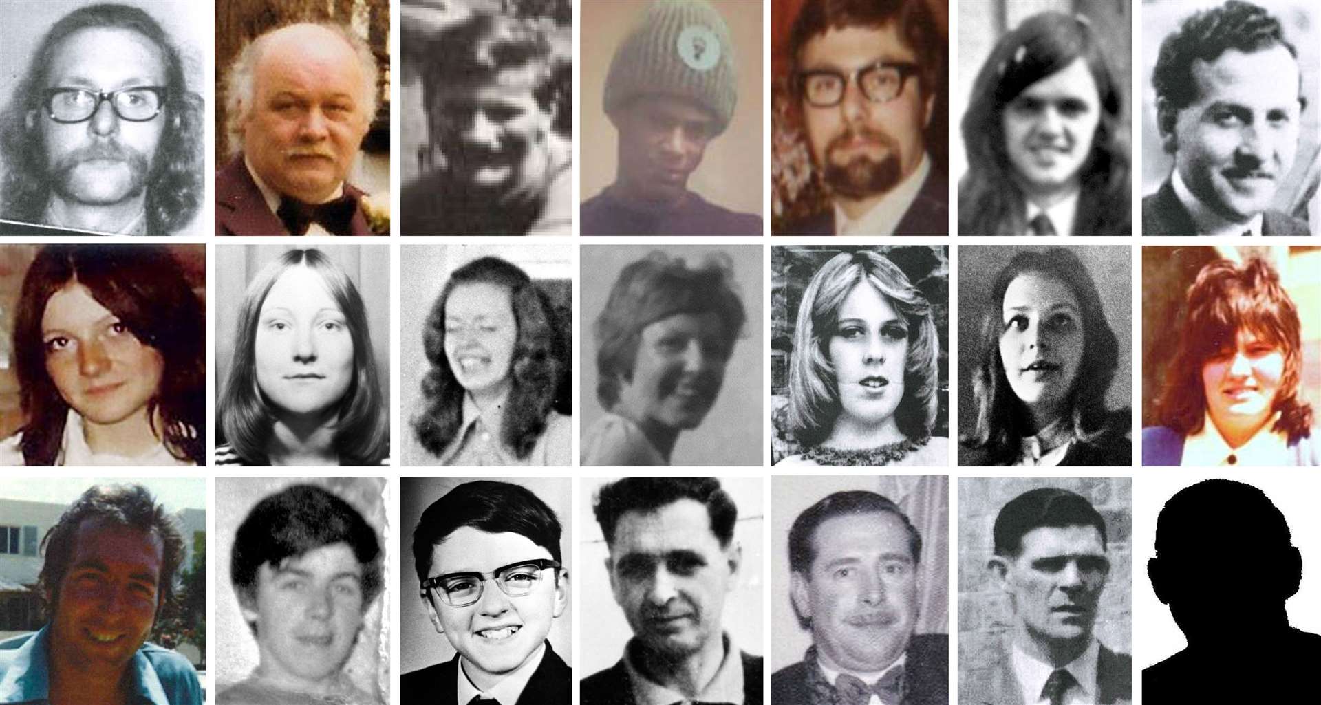 A montage of the victims presented to inquests held in 2019 (Birmingham Inquests/PA)