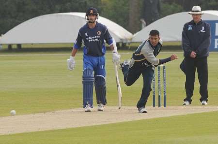 Yasir Arafat took two for 39. Picture: BARRY GOODWIN