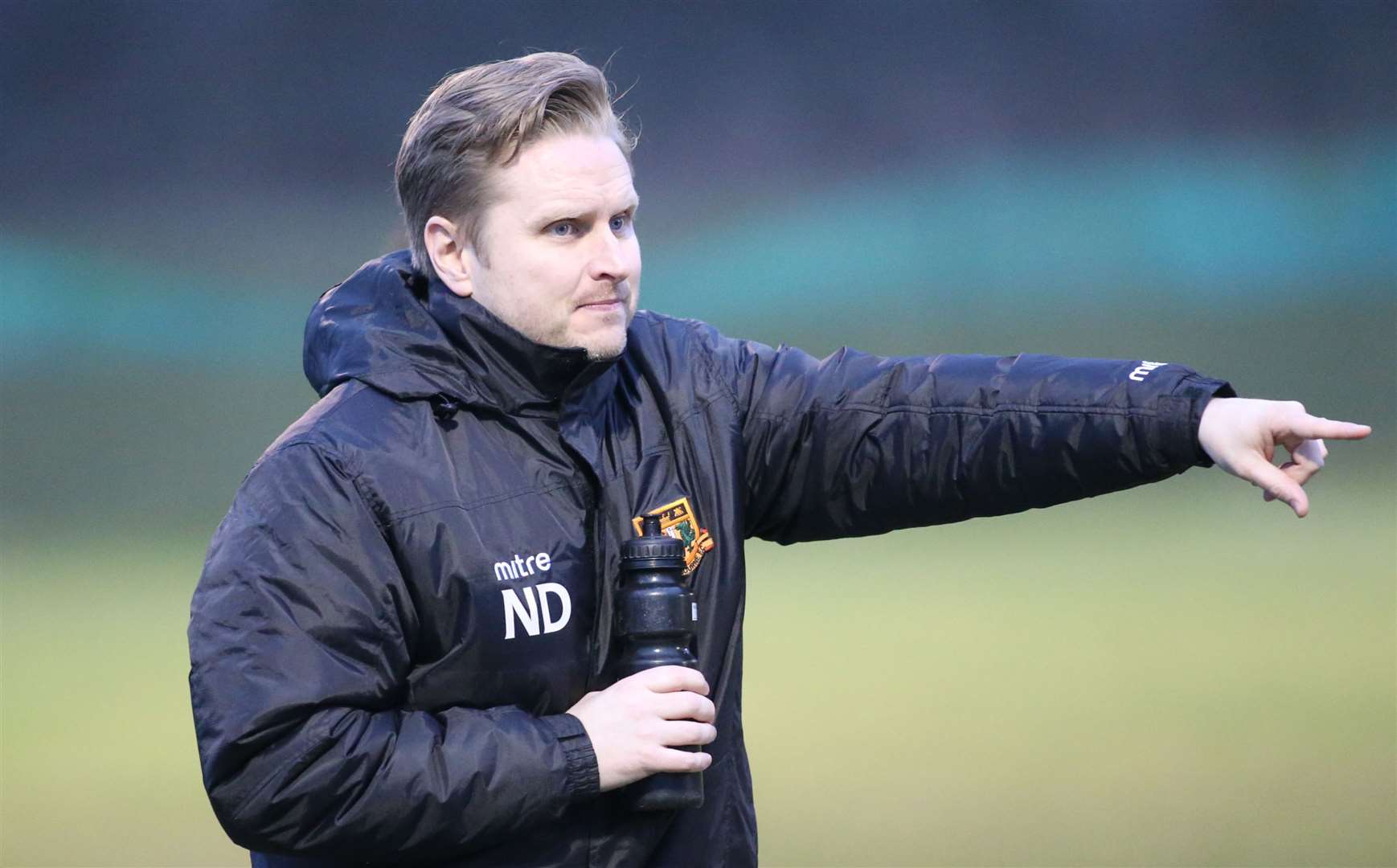 Sittingbourne manager Nick Davis. Picture: John Westhrop