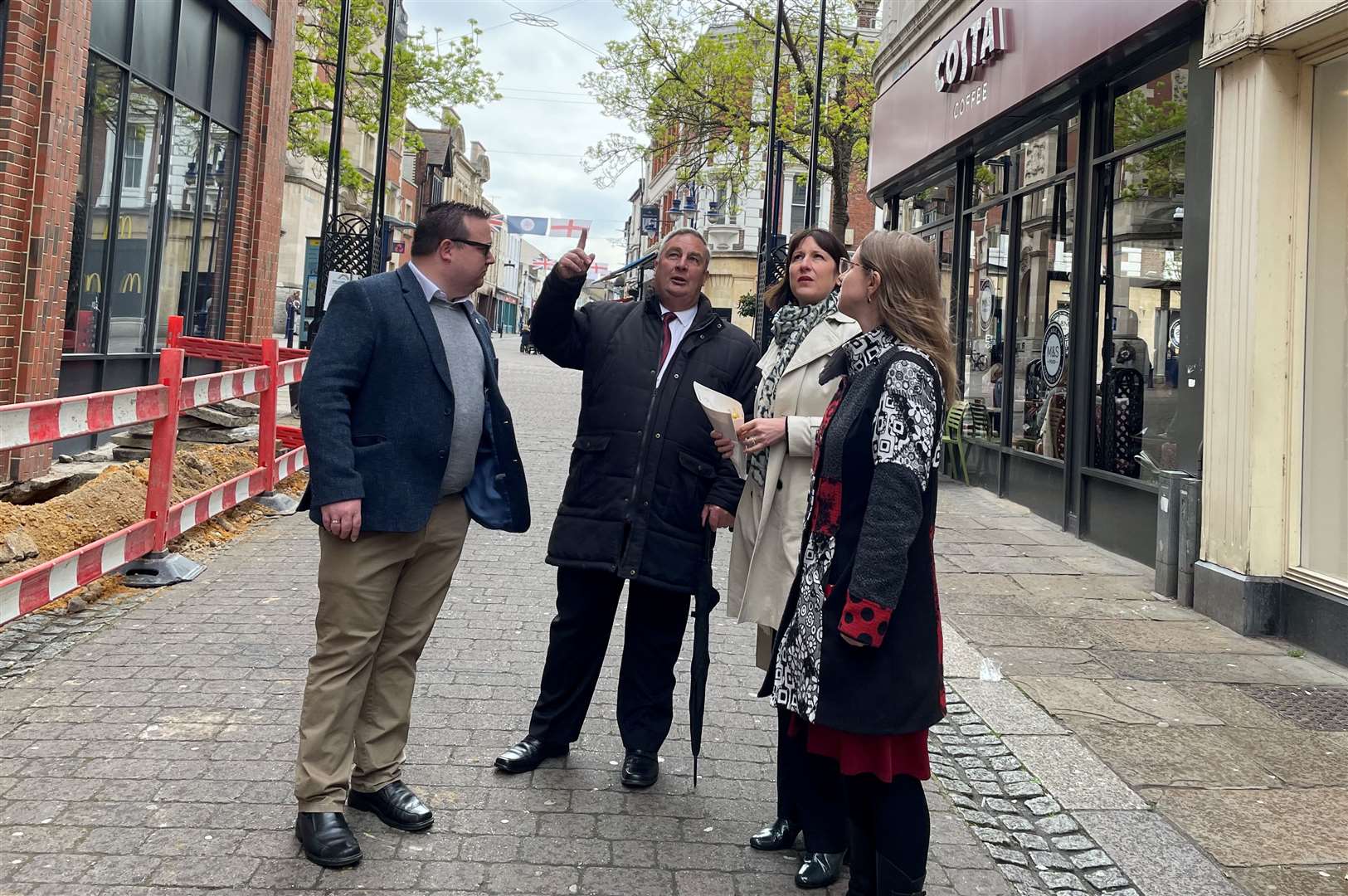 Chancellor of the Exchequer Rachel Reeves on a visit to Gravesend last year