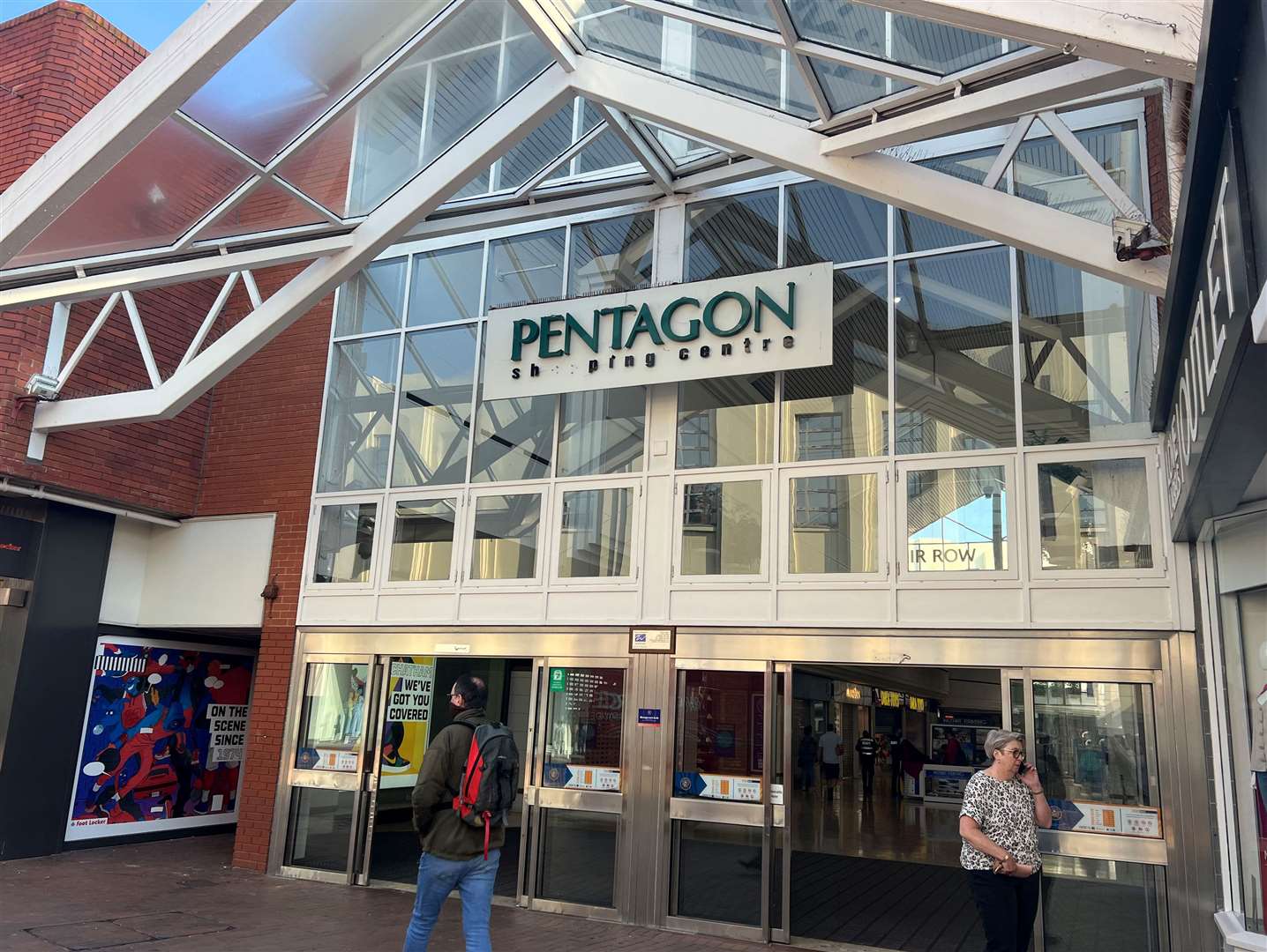 Denzel Edwards had gone to the Pentagon Shopping Centre in Chatham with a BB gun and a large kitchen knife