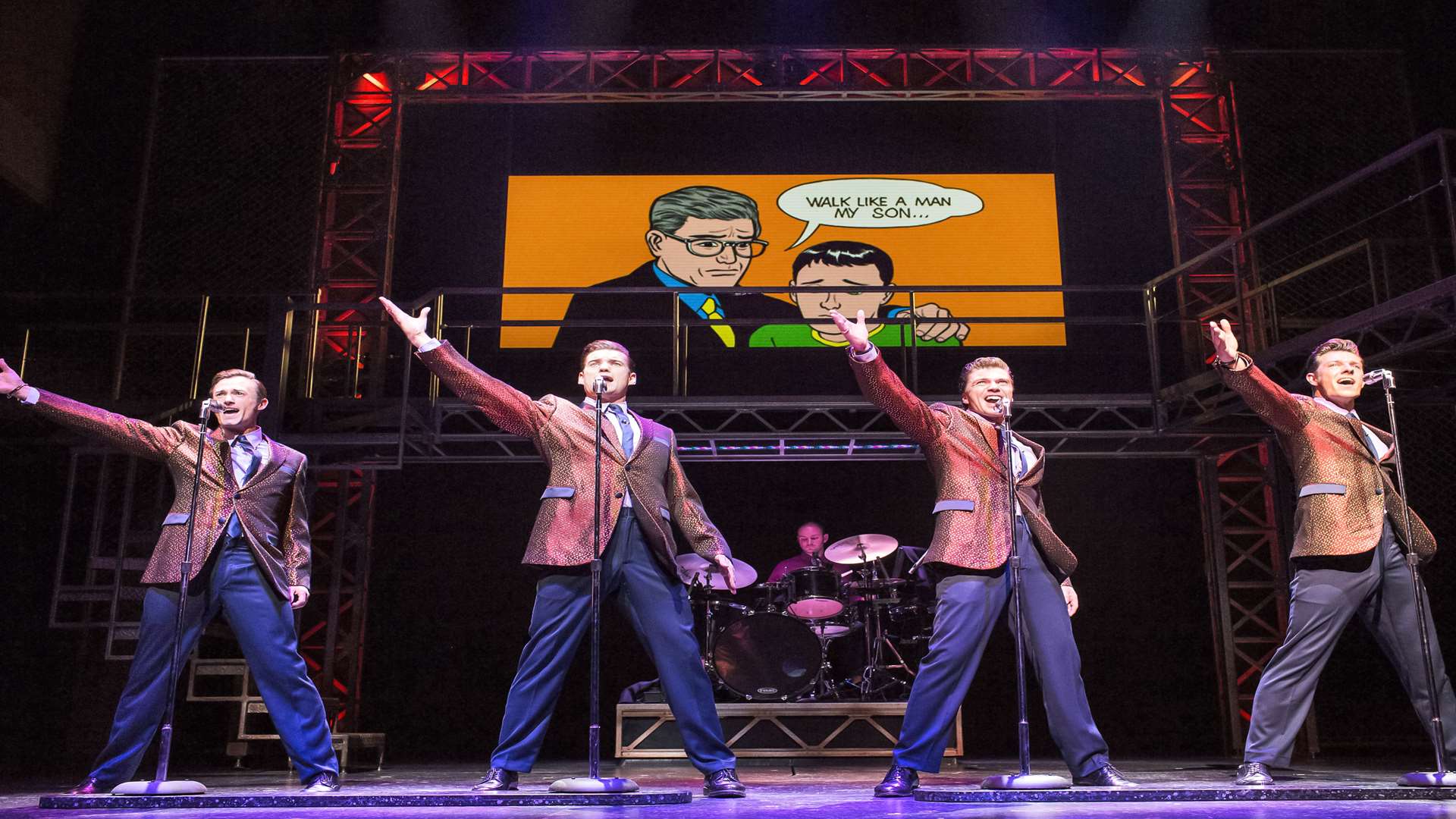 Review: Jersey Boys Musical Tells The Story Of Frankie Valli And The 