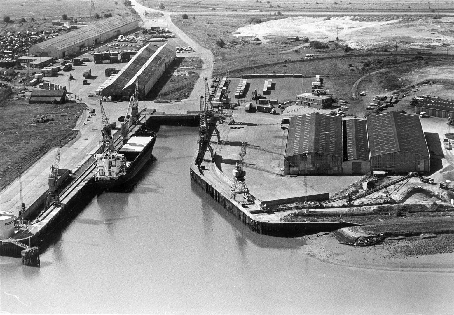Ridham Dock in 1989