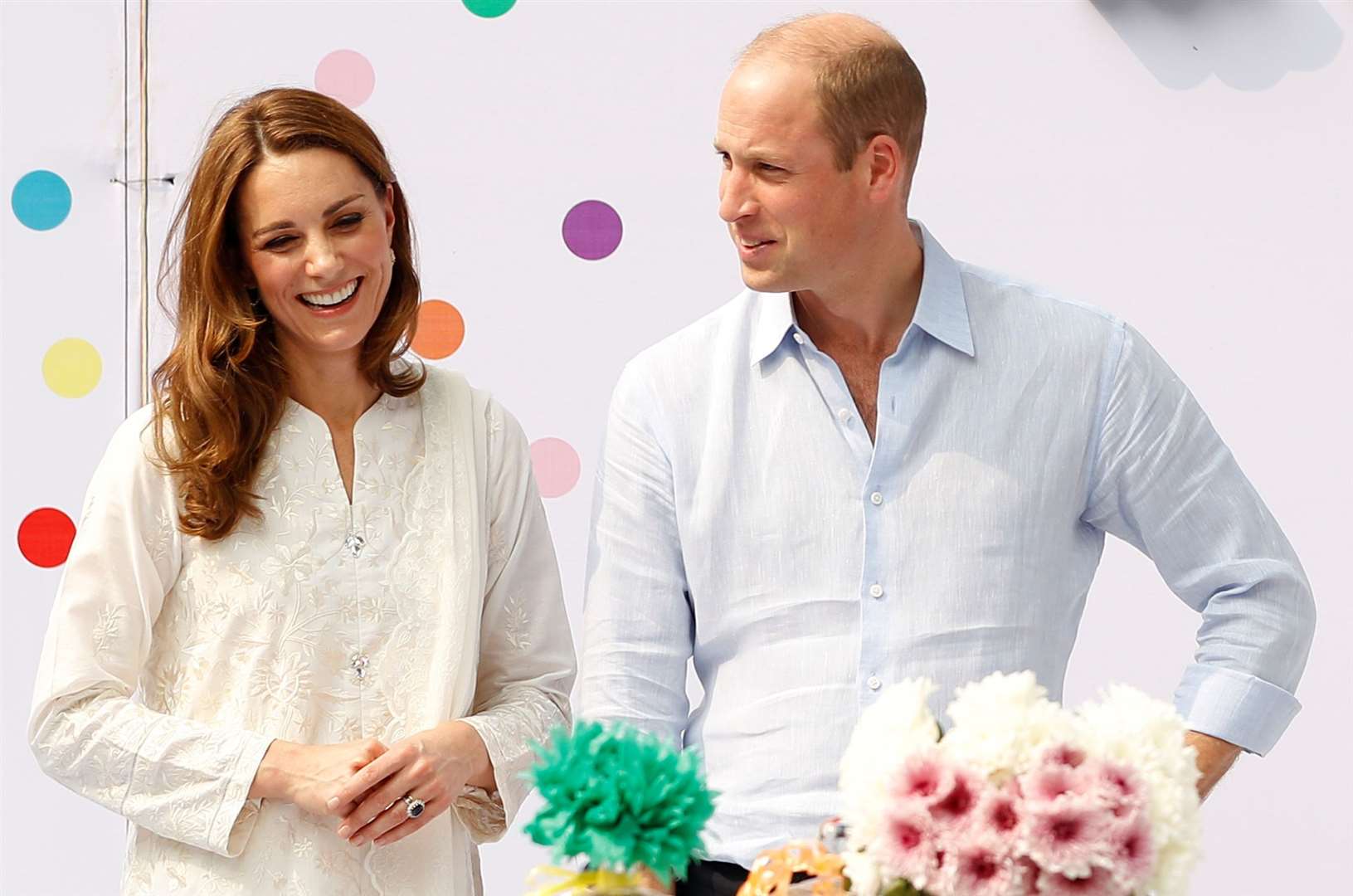 The Duke and Duchess of Cambridge on a tour to Pakistan (Peter Nicholls/PA)