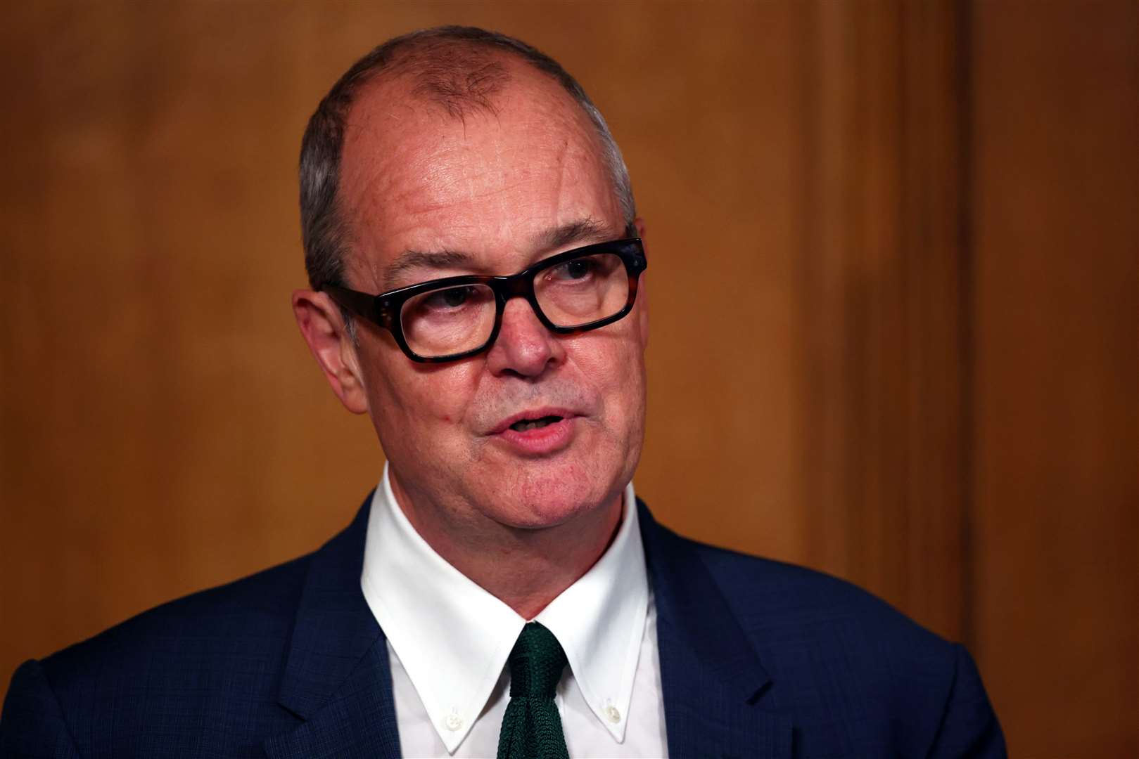 Sir Patrick Vallance said the previous tier system did not decrease the infection rate enough (Henry Nicholls/PA)