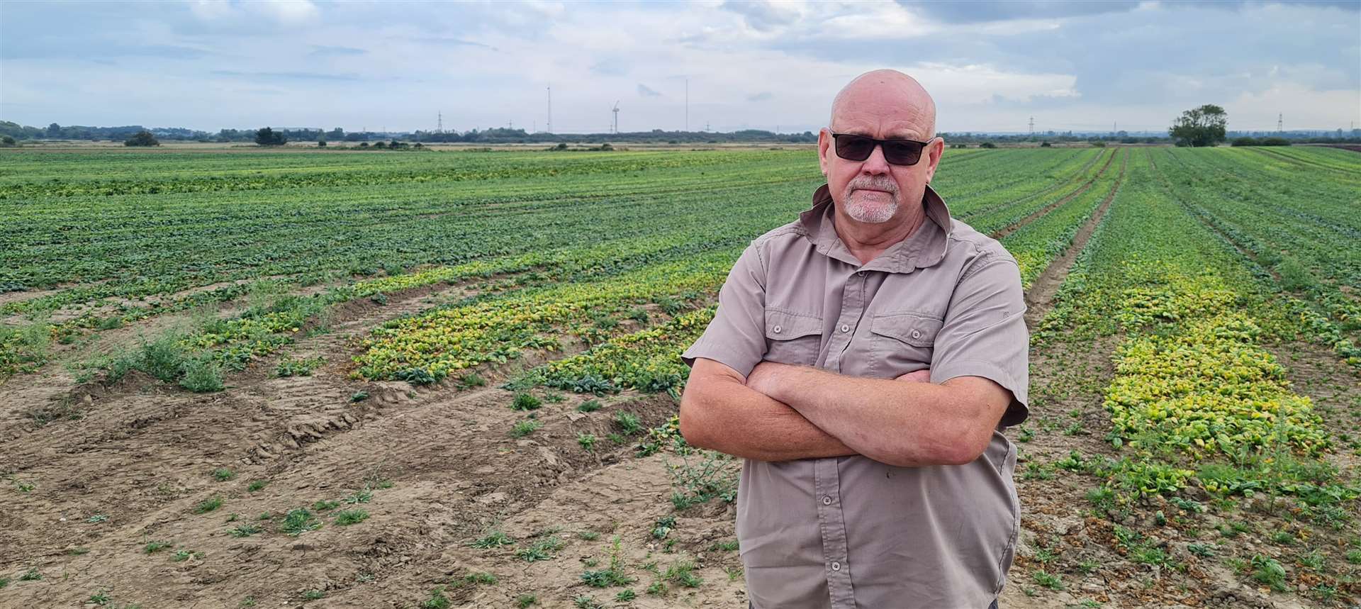 Campaigner George Cooper says National Grid's massive converter plant will destroy a precious wildlife habitat